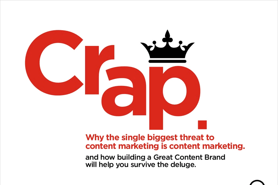 Crap. The Content Marketing Deluge.