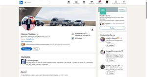 Image 1: Decision-maker LinkeIn Profile